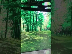 P2.5mm 높은 새로 고침 탄력적 LED 디스플레이 실린더 형상 플렉스는 화면 비디오 월을 이끌었습니다