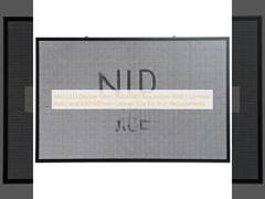 미니 LED 디스플레이 패널 1920x1080 해상도 5000 1 콘트라스트 비율 및 640 * 480mm 캐비닛 크기 귀하의 요구 사항