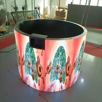 주문 전시실용 P2mm 플렉스 LED 비디오 벽 꽃 피는 나무 모양 online manufacture