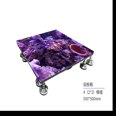주문 반등 방지 IP65 바닥 LED 디스플레이 화면 댄스 P4.81mm 3D 비디오 인터랙티브 online manufacture