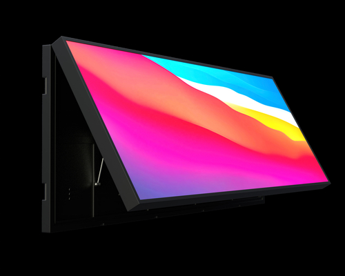 주문 버스 자동차 야외 전색 LED 화면 4mm P4 정지 목적지 표지판 online manufacture