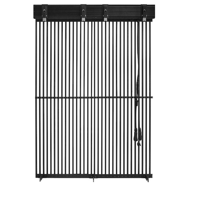 주문 외부 투명 LED 디스플레이 패널 3.91-7.8mm 7500 Nits online manufacture