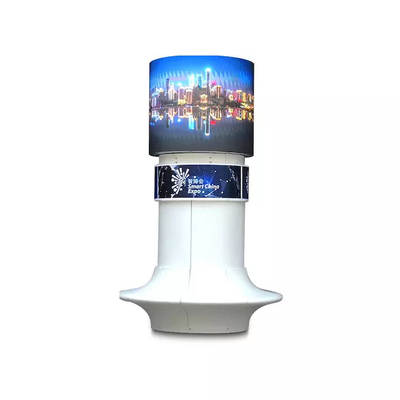 주문 HD P2.5mm 유연 LED 디스플레이 화면 부드러운 실린더 상업적 곡선 큐브 online manufacture