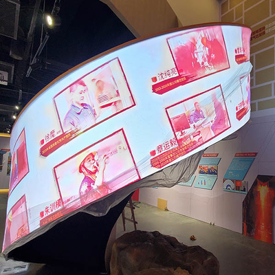 주문 SMD2020 유연 LED 디스플레이 스크린, 넓은 색상 범위 및 IP67 침입 보호 online manufacture